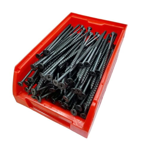Саморез по гипсокартону 4,2х64 мм, крупная резьба, фосфатированный, 300 шт. в контейнере фото 1