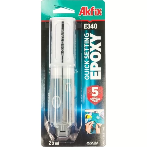 Клей эпоксидный Akfix E340 (5 мин.) фото 1