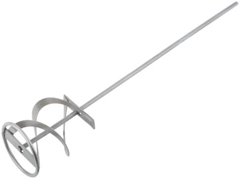 Миксер для краски и строительных смесей, шестигранный хвостовик 80х400 мм фото 2