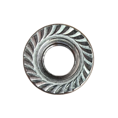 Гайка с фланцем М4 DIN 6923 нержавеющая сталь А2 фото 3