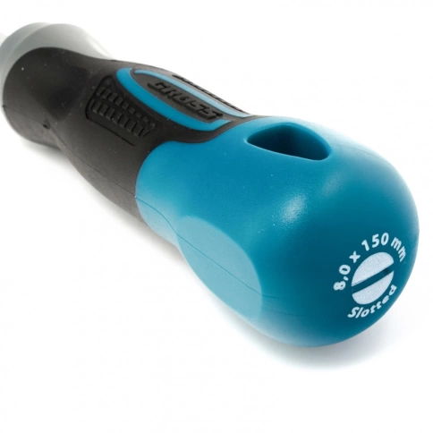 Отвертка SL8x150 мм, S2, трехкомпонентная рукоятка Gross фото 2