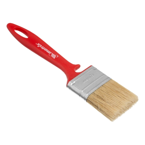 Кисть флейцевая для эмалей натуральная щетина пластик.рук. Мatrix фото 4