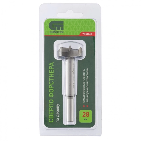 Сверло по дереву Форстнера, цилиндр.хвостовик Сибртех фото 9