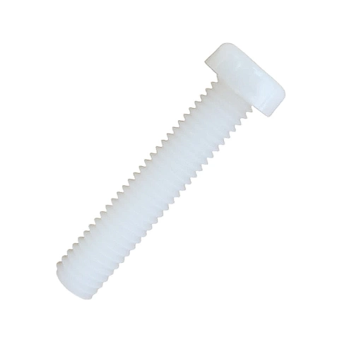 Винт полиамидный 6х30 мм DIN7985 (пластик), 10 шт. фото 4