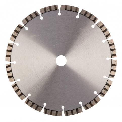 Диск алмазный лазерная приварка турбо-сегментов сухое резание 230х22,2 мм Gross фото 2