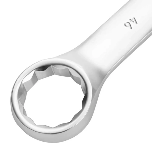 Ключ комбинированный 46 мм, никелированный, Сибртех фото 2