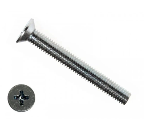 Винт 6х25 мм РН DIN 965, нержавеющий фото 1