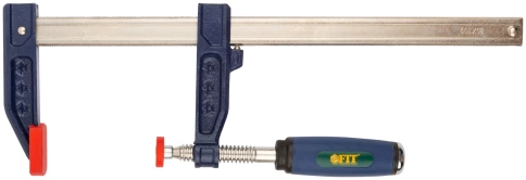 Струбцина тип F усиленная, мягкая ручка фото 12