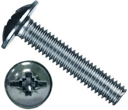 Винт с прессшайбой М8х30 полукруглая головка DIN967,50 шт. фото 5