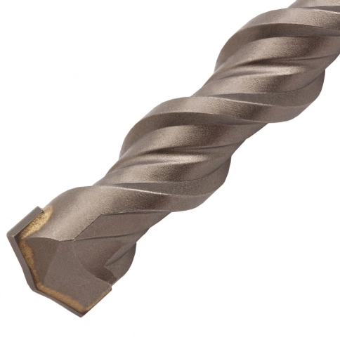 Бур по бетону Cobalt W-tip, двойная спираль, SDS-Plus, 20х260 мм Denzel  фото 2