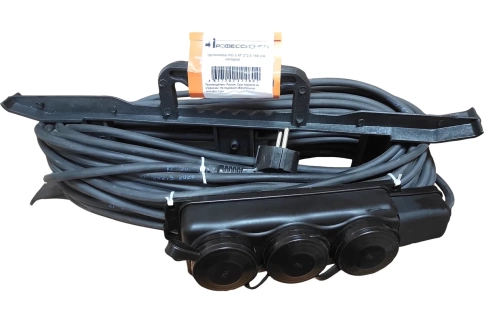 Удлинитель РС-3 кг 3*2,5 16А 50м с заземлением фото 1