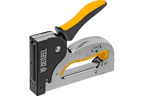 Степлер металлич. регулировка удара двухкомп. рук. тип скобы 53, 4-14 мм Denzel фото 1