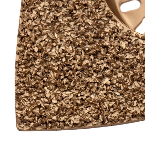 Насадка для МФИ шлифовальная дельтовидная HM 78 мм по плитке и дереву Denzel фото 3