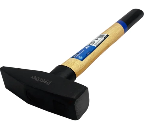 Молоток слесарный, квадр.боек, дерев.рук. фото 1