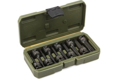 Набор бит-головок ударных TORX 1/2" L-78 мм фото 1