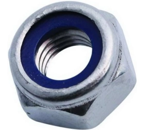 Гайка со стопорным кольцом М14 ОЦ DIN985, 10 шт. фото 6
