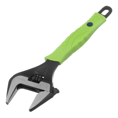 Ключ разводной 150 мм тонкие губки фосфатированный Сибртех фото 1