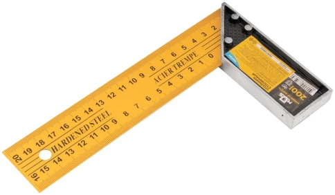 Угольник столярный, двусторонняя шкала, фото 6