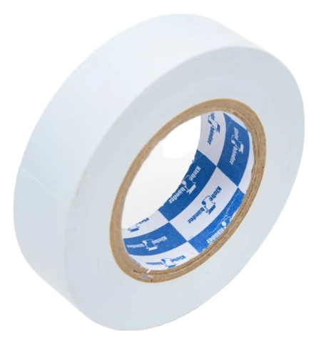 Изолента ПВХ 19мм х 20м белая TIK901T Klebebander фото 1