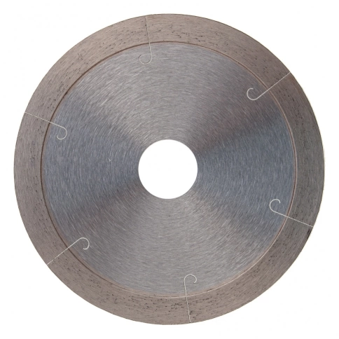 Диск алмазный сплошной с лазерн.перфорац. мокрое резание 115х22,2 мм Gross фото 2