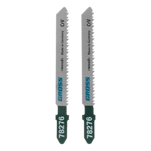 Полотна для эл.лобзика по дереву, 3141 2шт Gross фото 1