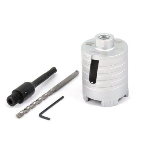 Коронка по бетону, алмазная, подрозетник Laser 72 мм фото 1