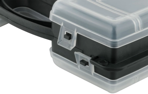 Ящик для крепежа (органайзер) двухсторонний 11,5" (29,5х22х7,6 см). фото 4