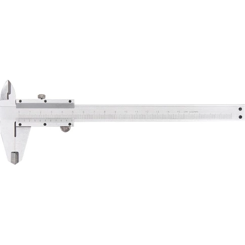 Штангенциркуль металлич. с глубиномером 150 мм цена дел.0,02мм Matrix фото 1