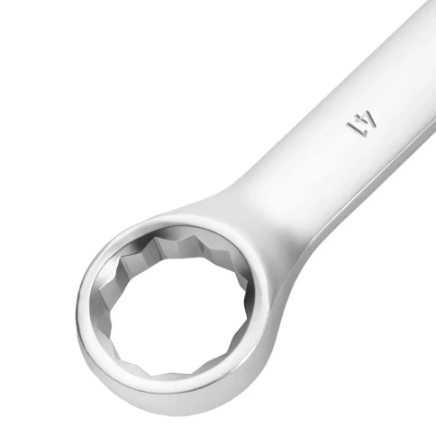 Ключ комбинированный 41 мм, никелированный, Сибртех фото 2