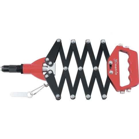 Заклепочник 800 мм, усиленный, Гармошка, заклепки 3,2-4,0-4,8-6,0-6,4 мм Matrix фото 2