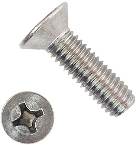 Винт нержавеющий 4х50 мм DIN 965 с потайной головкой ,10 шт фото 6