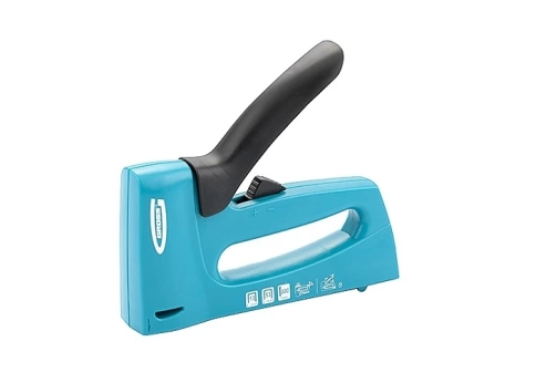 Степлер мебельный регулир., пластик.корп.,тип скобы 13,53,300, 6-16 мм Gross фото 2