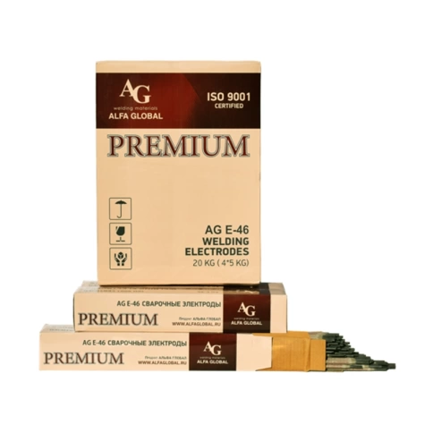 Электроды PREMIUM AG E-46 (1,0кг) фото 1