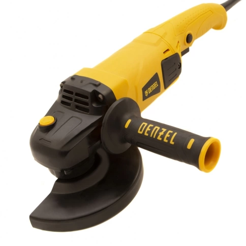 Шлифмашина угловая AG150-1500, 1500Вт, 150 мм, 8500 об/мин Denzel фото 1