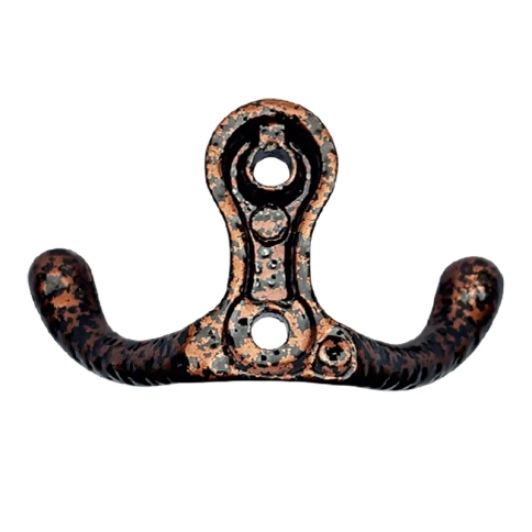 Крючок-вешалка №15 полимер медь фото 3