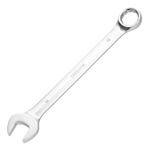 Ключ комбинированный 41 мм, никелированный, Сибртех фото 1
