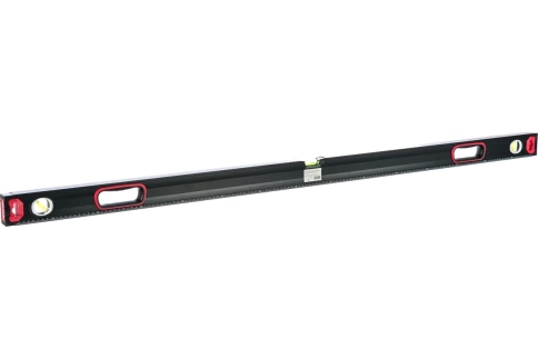 Уровень алюминиевый усиленный фрезерованный 3 глазка 2комп.рук. Matrix фото 5