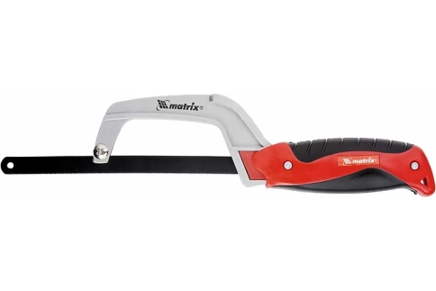 Ножовка по металлу, обрезин.рук. 250 мм Matrix фото 1