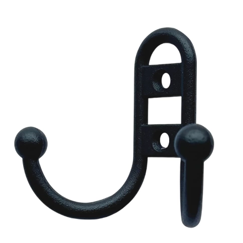 Крючок-вешалка №13 черный фото 2