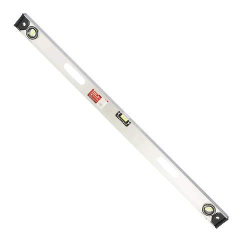 Уровень алюминиевый Рельс 3 глазка (1 поворотный) 1000 мм Matrix фото 1