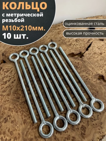 Кольцо М10х210 с метрической резьбой , 10 шт. фото 1