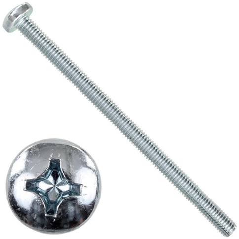 Винт с полукруглой головкой М5х35 ОЦ DIN7985, 10 шт. фото 5