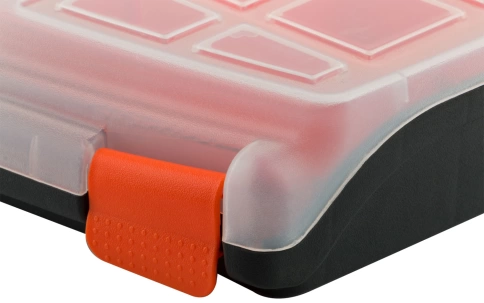 Ящик для крепежа (органайзер) съемные ячейки 16,5" (425х330х60 мм) фото 4