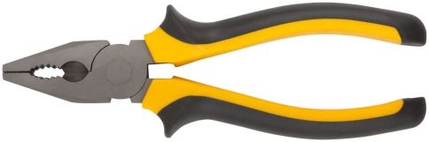 Плоскогубцы комбинированные Стайл, мягкие, прорезиненные ручки, молибденовое покрытие 180 мм фото 1
